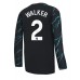 Manchester City Kyle Walker #2 3rd Dres 2023-24 Dlouhým Rukávem